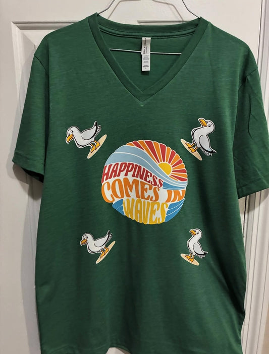 Happiness Comes In Waves